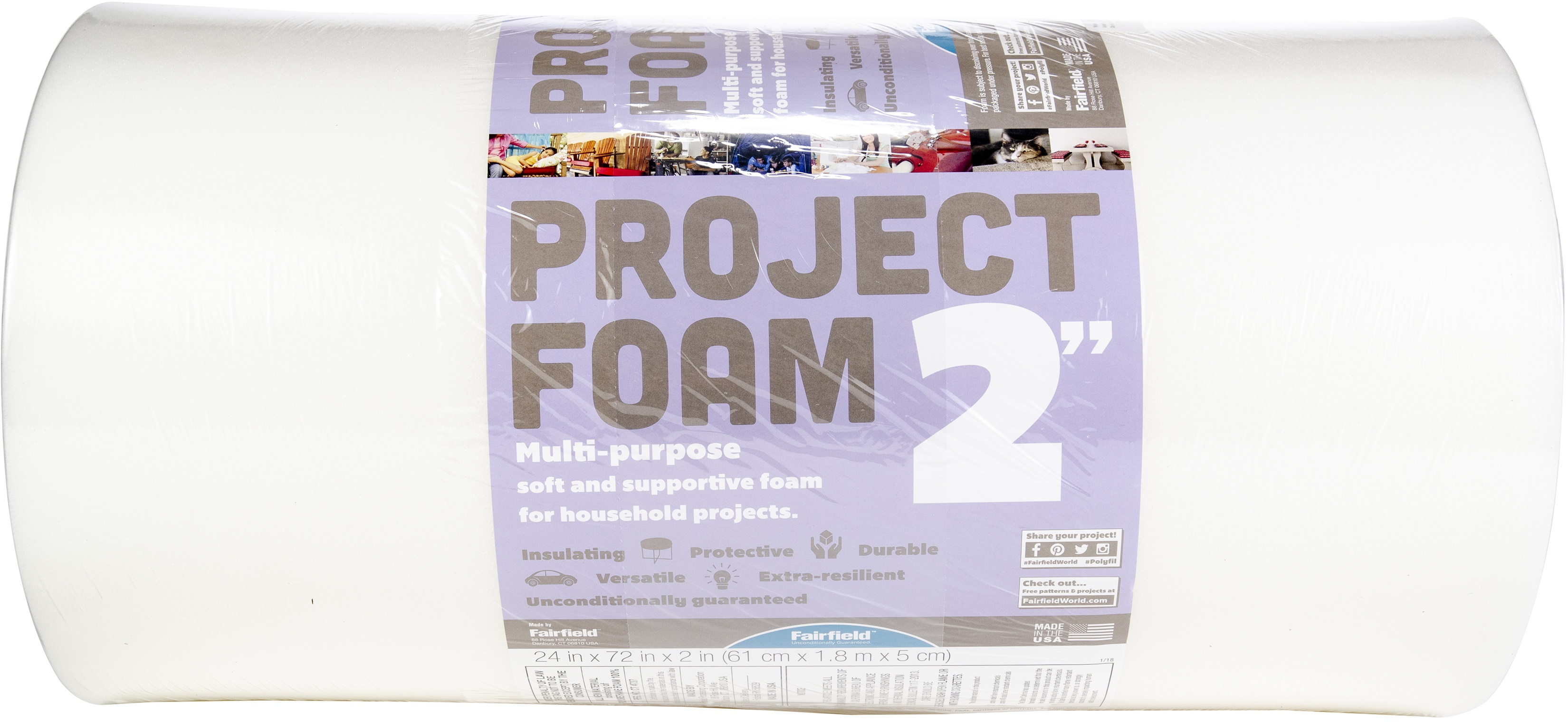 Fairfield White Project Foam